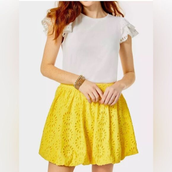 Lilly Pulitzer Leah Skirt Size 12 - Picture 4 of 12